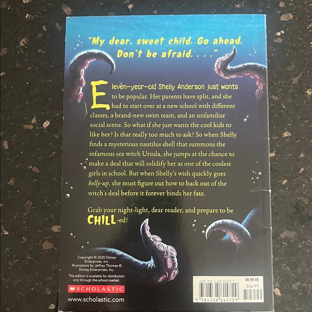 Disney Chills Tween Chapter Book paperback - Picture 2 of 3